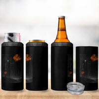 Halloween Wendigo 4 in 1 Can Cooler Tumbler Scary Pumpkin Moon - Wonder Print Shop