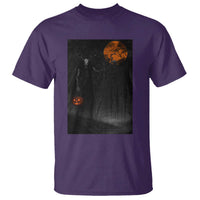 Halloween Wendigo T Shirt Scary Pumpkin Moon - Wonder Print Shop