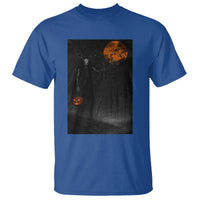 Halloween Wendigo T Shirt Scary Pumpkin Moon - Wonder Print Shop