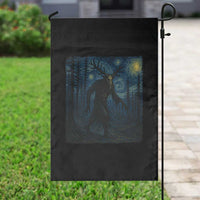 Wendigo Starry Night Garden Flag Van Gogh Dark Fantasy Cryptid Lovers - Wonder Print Shop