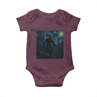 Wendigo Starry Night Baby Onesie Van Gogh Dark Fantasy Cryptid Lovers - Wonder Print Shop