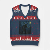 Wendigo Starry Night V-Neck Knit Sweater Vest Van Gogh Dark Fantasy Cryptid Lovers - Wonder Print Shop