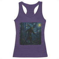 Wendigo Starry Night Racerback Tank Top Van Gogh Dark Fantasy Cryptid Lovers - Wonder Print Shop