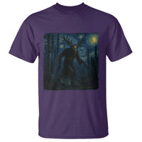 Wendigo Starry Night T Shirt Van Gogh Dark Fantasy Cryptid Lovers - Wonder Print Shop