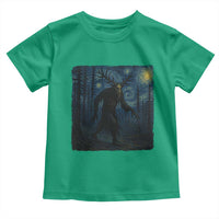 Wendigo Starry Night Toddler T Shirt Van Gogh Dark Fantasy Cryptid Lovers - Wonder Print Shop