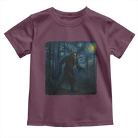 Wendigo Starry Night Toddler T Shirt Van Gogh Dark Fantasy Cryptid Lovers - Wonder Print Shop