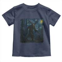 Wendigo Starry Night Toddler T Shirt Van Gogh Dark Fantasy Cryptid Lovers - Wonder Print Shop