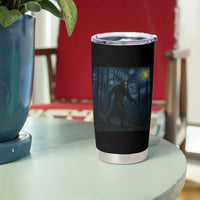 Wendigo Starry Night Tumbler Cup Van Gogh Dark Fantasy Cryptid Lovers - Wonder Print Shop