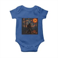 Bigfoot Starry Night Baby Onesie Funny Halloween Van Gogh Sasquatch Lovers - Wonder Print Shop
