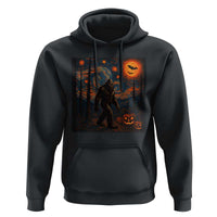 Bigfoot Starry Night Hoodie Funny Halloween Van Gogh Sasquatch Lovers - Wonder Print Shop