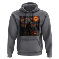Bigfoot Starry Night Hoodie Funny Halloween Van Gogh Sasquatch Lovers - Wonder Print Shop