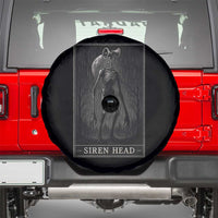 Siren Head Spare Tire Cover Tarot Card Horror American Cryptid - Wonder Print Shop