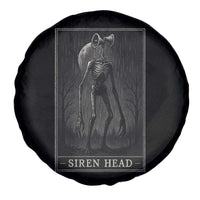 Siren Head Spare Tire Cover Tarot Card Horror American Cryptid - Wonder Print Shop