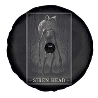 Siren Head Spare Tire Cover Tarot Card Horror American Cryptid - Wonder Print Shop