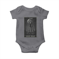 Siren Head Baby Onesie Tarot Card Horror American Cryptid - Wonder Print Shop