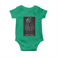 Siren Head Baby Onesie Tarot Card Horror American Cryptid - Wonder Print Shop