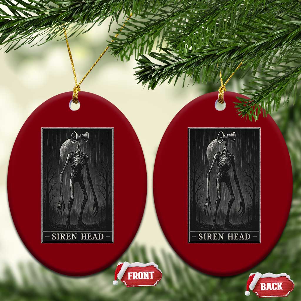 Siren Head Ceramic Ornament Tarot Card Horror American Cryptid - Wonder Print Shop