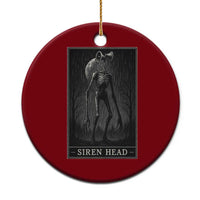 Siren Head Ceramic Ornament Tarot Card Horror American Cryptid - Wonder Print Shop