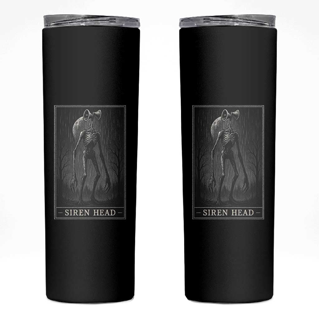 Siren Head Skinny Tumbler Tarot Card Horror American Cryptid - Wonder Print Shop