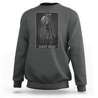 Siren Head Sweatshirt Tarot Card Horror American Cryptid - Wonder Print Shop