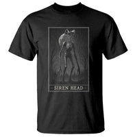 Siren Head T Shirt Tarot Card Horror American Cryptid - Wonder Print Shop