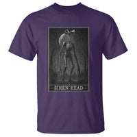 Siren Head T Shirt Tarot Card Horror American Cryptid - Wonder Print Shop