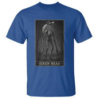 Siren Head T Shirt Tarot Card Horror American Cryptid - Wonder Print Shop