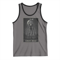 Siren Head Tank Top Tarot Card Horror American Cryptid - Wonder Print Shop