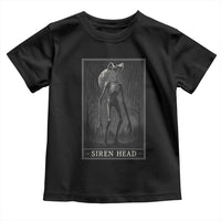 Siren Head Toddler T Shirt Tarot Card Horror American Cryptid - Wonder Print Shop