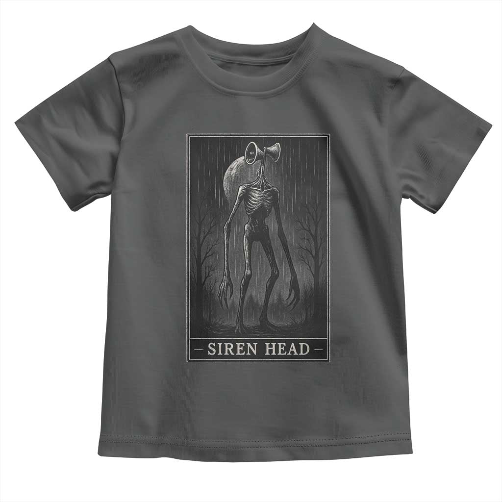 Siren Head Toddler T Shirt Tarot Card Horror American Cryptid - Wonder Print Shop