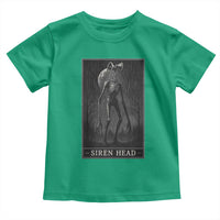 Siren Head Toddler T Shirt Tarot Card Horror American Cryptid - Wonder Print Shop
