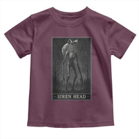 Siren Head Toddler T Shirt Tarot Card Horror American Cryptid - Wonder Print Shop