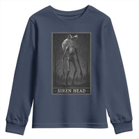 Siren Head Youth Sweatshirt Tarot Card Horror American Cryptid - Wonder Print Shop