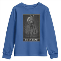 Siren Head Youth Sweatshirt Tarot Card Horror American Cryptid - Wonder Print Shop