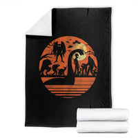 Cryptid Monsters Throw Blanket Bigfoot Loch Ness Monster Mothman Aliens Weirdcore Folk Horror