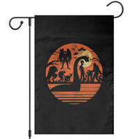Cryptid Monsters Garden Flag Bigfoot Loch Ness Monster Mothman Aliens Weirdcore Folk Horror