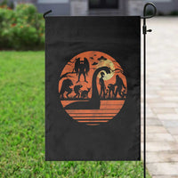 Cryptid Monsters Garden Flag Bigfoot Loch Ness Monster Mothman Aliens Weirdcore Folk Horror