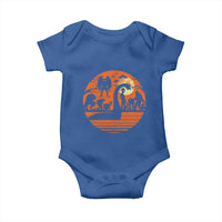 Cryptid Monsters Baby Onesie Bigfoot Loch Ness Monster Mothman Aliens Weirdcore Folk Horror