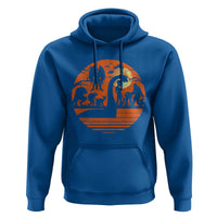 Cryptid Monsters Hoodie Bigfoot Loch Ness Monster Mothman Aliens Weirdcore Folk Horror