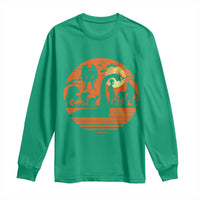 Cryptid Monsters Long Sleeve Shirt Bigfoot Loch Ness Monster Mothman Aliens Weirdcore Folk Horror