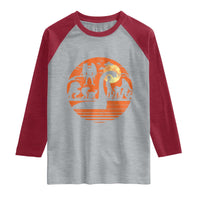 Cryptid Monsters Raglan Shirt Bigfoot Loch Ness Monster Mothman Aliens Weirdcore Folk Horror