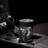 Bigfoot Alien Loch Ness Monster Tumbler Cup Funny Cryptid UFO Selfie Sasquatch Rock On - Wonder Print Shop
