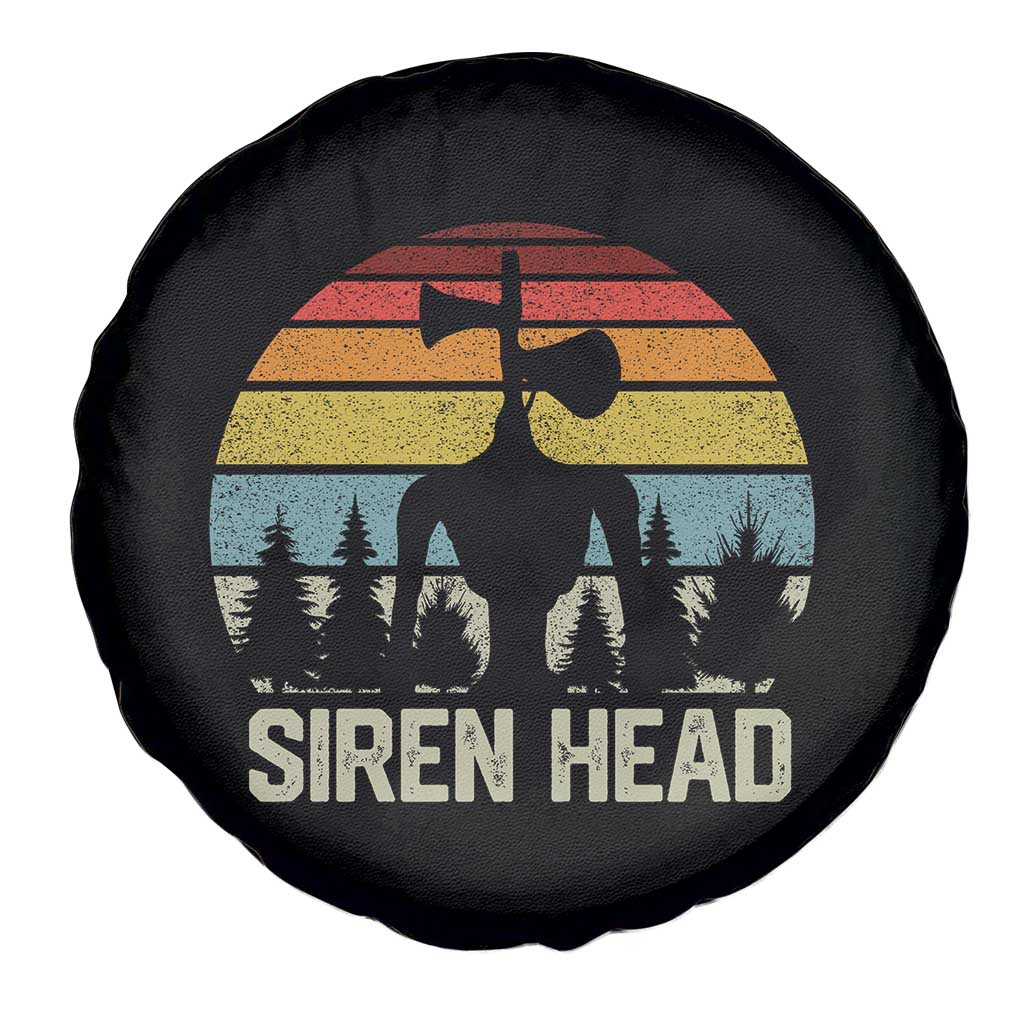 Siren Head Spare Tire Cover Retro American Cryptid - Wonder Print Shop