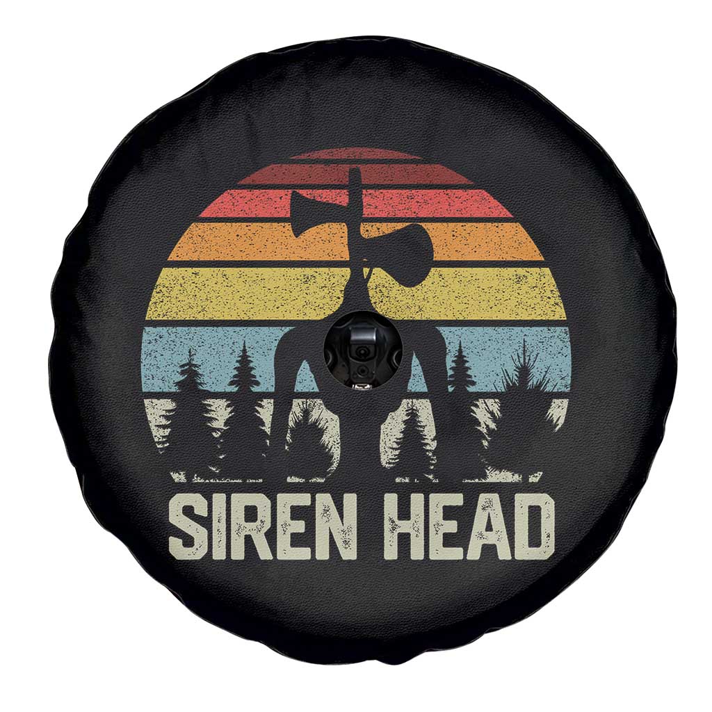 Siren Head Spare Tire Cover Retro American Cryptid - Wonder Print Shop
