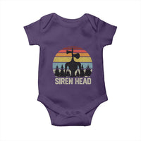 Siren Head Baby Onesie Retro American Cryptid - Wonder Print Shop