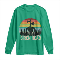 Siren Head Long Sleeve Shirt Retro American Cryptid - Wonder Print Shop