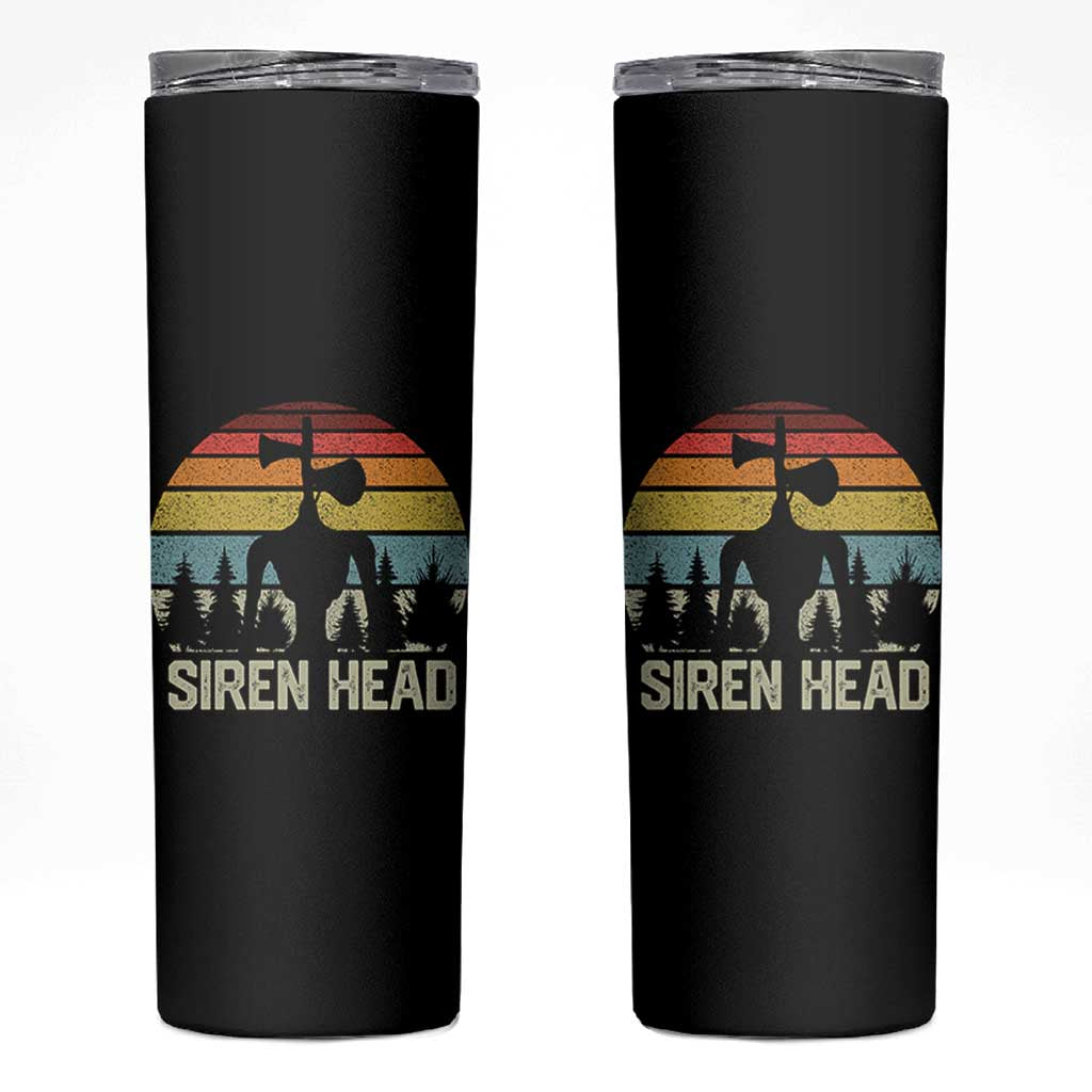 Siren Head Skinny Tumbler Retro American Cryptid - Wonder Print Shop