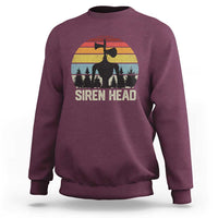 Siren Head Sweatshirt Retro American Cryptid - Wonder Print Shop