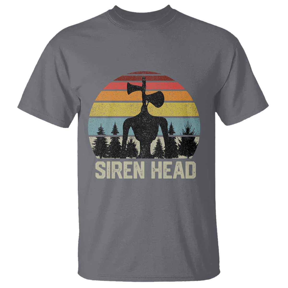 Siren Head T Shirt Retro American Cryptid - Wonder Print Shop
