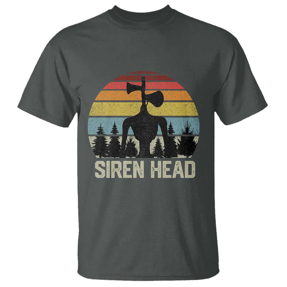 Siren Head T Shirt Retro American Cryptid - Wonder Print Shop